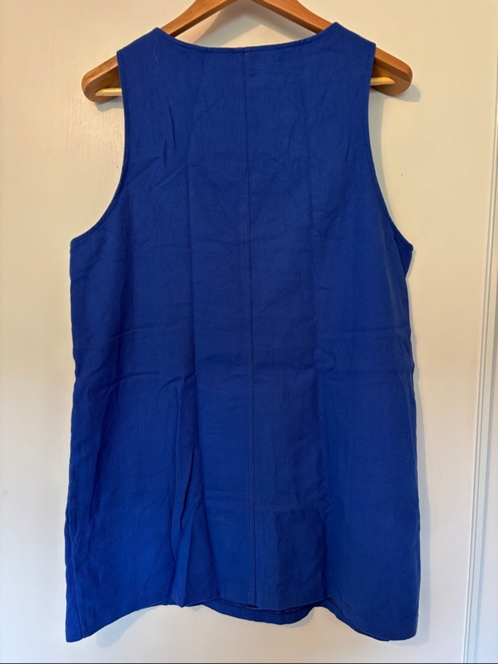 MISSLOOK Royal Blue Jumper Smock Plus Size XXXL TeacherArtsy Chore Modest Church - Picture 2 of 10
